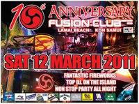 Samui Fusion Club 10th Anniversary