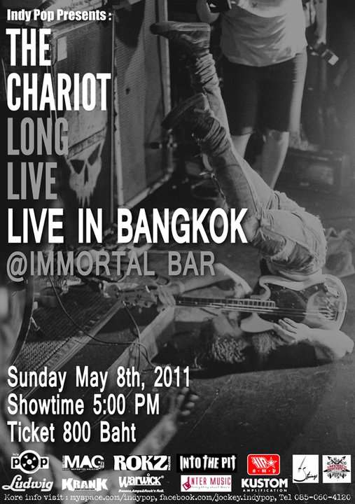 The Chariot Live in Immortal Bar Bangkok