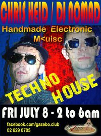 Bangkok Gazebo Club Live Techno Trance House Players Chris Heid Dj Nomad