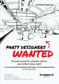 Bangkok Bed Supperclub Party Designers Wanted