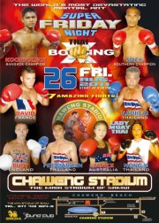 Super Friday Night Thai Boxing at Chaweng Stadium Samui Thailand
