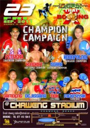 Samui Super Fight Thai Boxing Champion Campaign