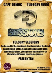 Bangkok Cafe Democ Tuesday Techhouse & Progressive Sessions with Dj Chrisking