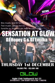 Bangkok Glow Sensation with DJ Honey G & DJ Emilka