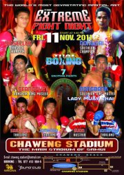 Koh Samui The Extreme Fight Night Thai Boxing 11 Nov