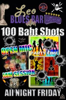 Pattaya Leo Blues Bar Open Mic Party