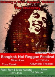 Bangkok Noi Reggae Festival OverStay Bangkok Thailand