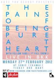The Pains Of Being Pure At Heart Sonic Bangkok Thailand