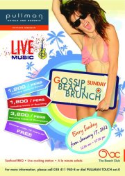 Pattaya Gossip Beach Brunch Launching Party Thailand