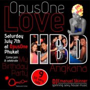 Opus One Love Sat 7th HBD Angkana  Phuket Thailand