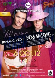 Boy George & Marc Vedo 6 Oct Levels Club Bangkok Thailand