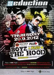 Boyz Plus The Hood Southside & Friends 20 Sep Seduction Phuket Thailand